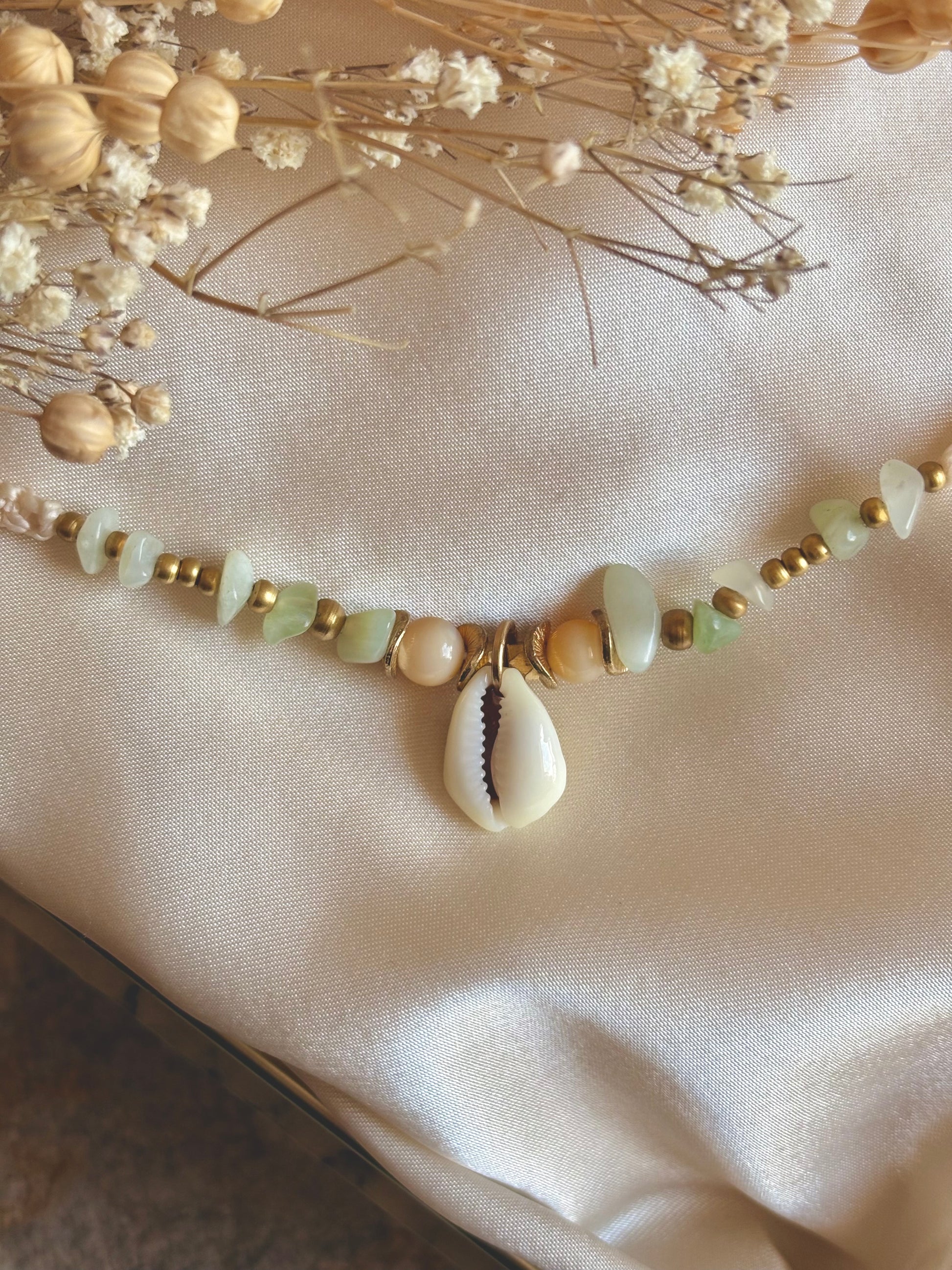Shell sea glass